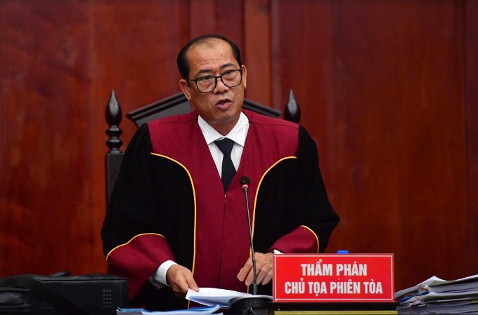 Chủ tọa phiên phúc thẩm giai đoạn hai đại án Vạn Thịnh Phát.