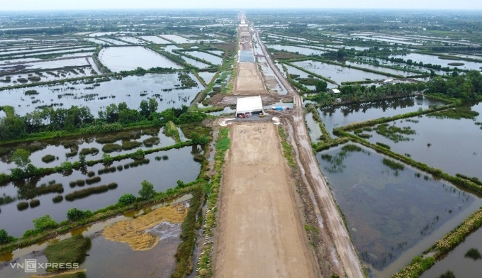 Đoạn cao tốc Hậu Giang - Cà Mau dài hơn 73 km, vốn đầu tư 17.000 tỷ đồng
