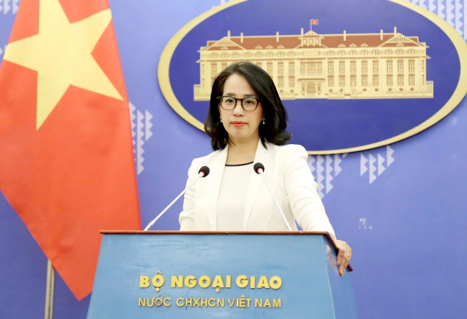 Người phát ngôn Bộ Ngoại giao Việt Nam Phạm Thu Hằng