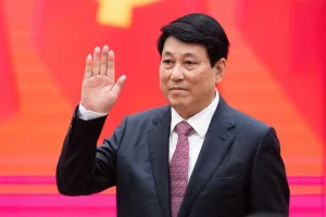 Chủ tịch nước Lương Cường tại Hà Nội, ngày 15/4. Ảnh: Giang Huy